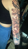 Floral sleeve